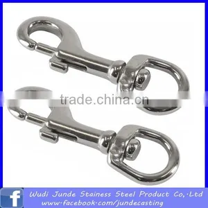 Stainless Steel Hook Swivel Eye Bolt Snap thumbnail-1