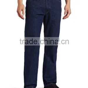 Wholesales 2016 Men's Regular Fit Straight Leg Jeans thumbnail-1