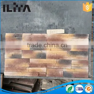 Quartz Stone Colour Mixture Tiles For Outdoor Wall (YLD-60111) thumbnail-1