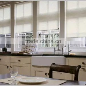 Manual Roller Blinds Curtain Hotel Blackout Blinds Electric Blinds for Windows thumbnail-3