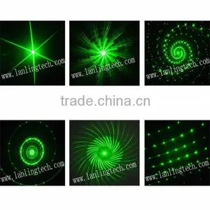 Twinkling Mini Star Laser Light GB 12 Gobos and 3W Blue LED Light With Remote Control thumbnail-2