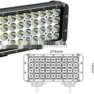 China MZ Factory Direct 11'' 108W 9500lm Led Offroad Bars Light Flood Spot Combo Four Row Square Led Light Bars ETI LED Hi Power thumbnail-2