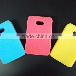 Set Of 3Pcs Color Combination Scouring Pad Kitchen Sponge With Hole thumbnail-2