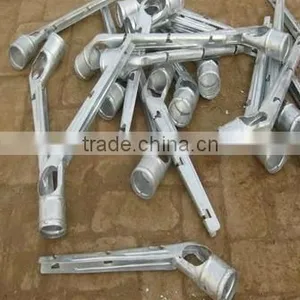 Chain Link Fence With Barbed Arms and Fittings thumbnail-1
