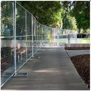 8x12 Feet Temporary Chain Link Fence Panels/portable Event Fencing American Model 6'x12' Temporary Chain Link Fence for Yard thumbnail-6