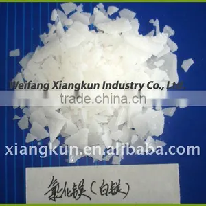 White or Slightly Yellow Magnesium Chloride Hexahydrate 98% Flakes or Granules thumbnail-1