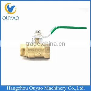 G 1/2'' Water Meter Brass Ball Valve Pneumatic Brass Ball Valve thumbnail-1