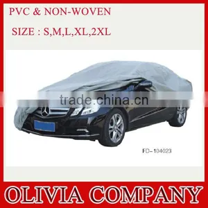 2015 Hot Sell Waterproof PEVA And PP Cotton Car Cover thumbnail-3