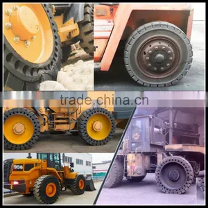 China Solid Industrial off Road Cheap Truck Tires thumbnail-1