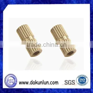 Precision Customized Brass Knurled Nuts In Shenzhen Factory thumbnail-1