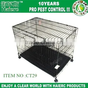Haierc Most Popular Wire Mesh Dog Crate Large Steel Dog Cage thumbnail-5