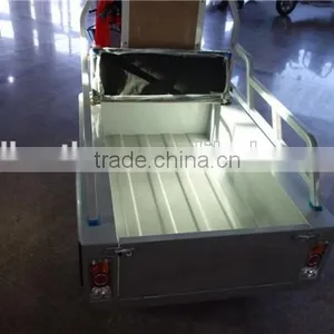 650W China Cargo Electric Tricycle With Cabin for Adults thumbnail-5