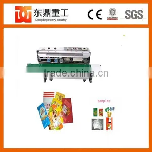 Porfessional Design Continuous Type Sealing Machine/plastic Bags Sealer Machine Price thumbnail-2