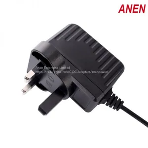 12W UK Plug DOE VI AC DC Adapter 3 Years Warranty GS/CE Approved 5V2A 12V1A 6V2A 12V0.5A Power Adapter thumbnail-1