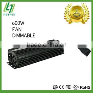 Hydroponic High Quality Light Ballast 600W Dimmable With Cooling Fan HID Ballast thumbnail-2