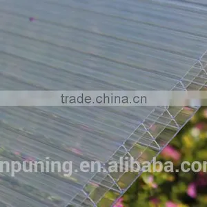 UV Protected Anti-drop & Easy Clean Polycarbonate Multi-wall Hollow Sheet thumbnail-4