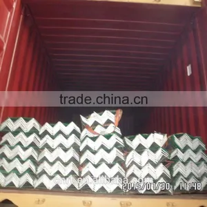 Hot Rolled and Hot Dipped Galvanized Q235 Steel Angle thumbnail-1