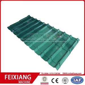 Colored Glazed Sheet Tile Roll Forming Machine thumbnail-5