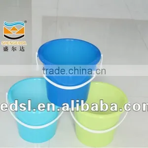 11L Plastic Bucket for Home Use,round Plastic Bucket,new Plastic Bucekt thumbnail-1