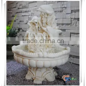 Indoor Resin Three Dolphin Water Fountain thumbnail-5