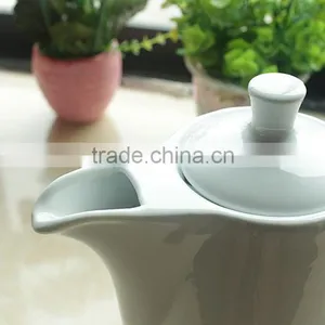 Factory Direct Wholesale Biscuit Case Porcelain Coffee Pot With Lid thumbnail-3