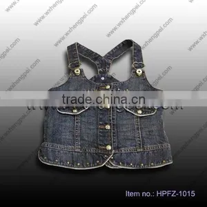 Girls Denim Vest thumbnail-1