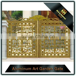 Latest House Aluminum Main Entrance Gate Design for Villa thumbnail-3