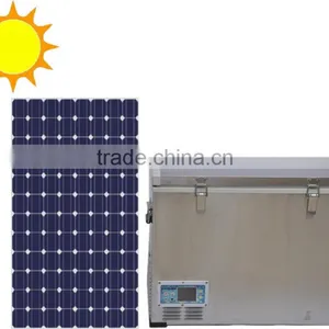 115L DC Compressor Single Cabinet Chest Freezer With Solar Power System thumbnail-1