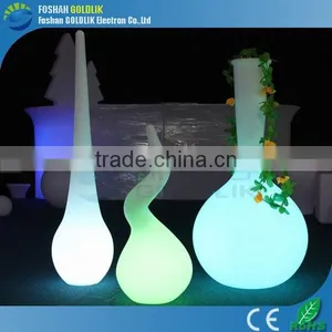GLACS Control House Decoration Indoor or Outdoor Floor Lamp Plastic RGB Illuminous LED Floor Lamp thumbnail-1