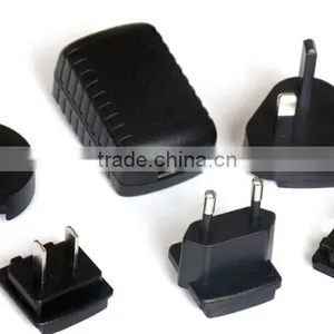 5W 10 W, DoE Level VI & CoC Tier 2 Efficiency, USB Input, Interchangeable Input Blades, Wall Plug Adapter, Ac-Dc Power Supply thumbnail-3