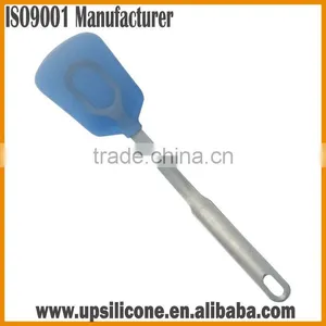 Wholesale Eco-friendly Cooking Tools Stainless Steel Solid Turner thumbnail-2