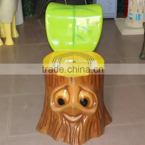 Cute Fiberglass Cartoon Chair thumbnail-1