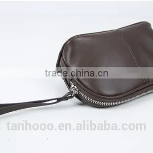 Hot Popular Leather Clutch Cosmetic Bag Makeup thumbnail-6