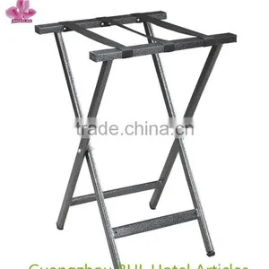 Stainless Steel Black Color Luggage Rack for Hotels thumbnail-2