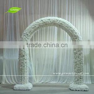 GNW FLA1603003 Newly Design Artificial Wedding Flower Arch All Kinds of Decorative Flower thumbnail-1