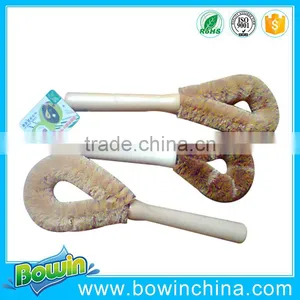 2015 Hot Sell Pot Cleaning Brush With Wooden Handle thumbnail-1