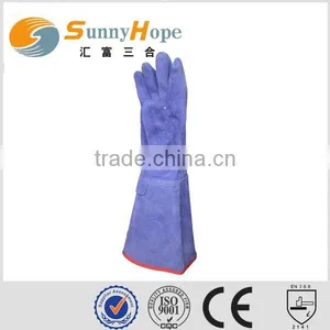 Sunnyhope Good Quality Cheaper Welding Goat Leather Gloves Work Glove En388 thumbnail-2