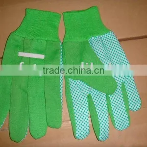 Pvc Dots Cotton Garden Gloves thumbnail-1