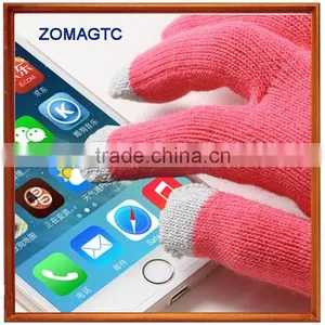 Ladies Fashion Ladies Fashion Touch Screen Gloves Smart Phone 3 Finger Touch Screen Gloves thumbnail-5