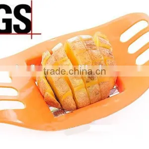 SGS Approved , Manual DIY Potato Chip Slicer / Kitchen Potato Cutter thumbnail-1