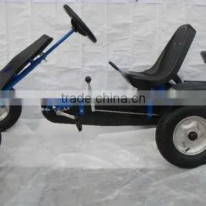 2 Seat Cheap Free Wheel Pedal go Karts for Sale , Metal Pedal Cars thumbnail-2