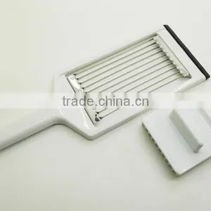 Kitchen Tool Stainless Steel Tomato Cutter With Plastic Handle Fruit Cutter Tomato Slicer thumbnail-1