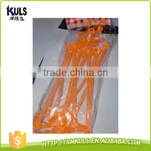 Elegant Coffee Drink Stirrer Novelty Cocktail Custom Plastic Swizzle Sticks Coffee Stirrer thumbnail-3