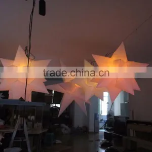 Custom Make Inflatable LED Stars Colorful Wedding Celebration Lighting Inflatable Star thumbnail-3
