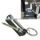 Round Drum Shape Waterproof Lighter Fire Stick Match for Outdoor Use thumbnail-1