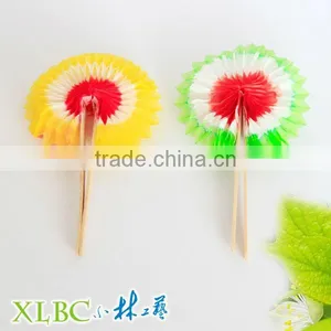 144pcs per Box Double Foot Sun Flower Craft Picks thumbnail-1