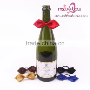 HOT Sales Christmas Wine Package of Ribbon Bow thumbnail-2