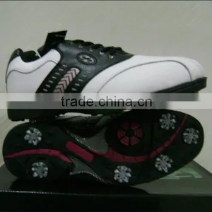 2015 High Quality Autumn New Style Women Men Golf Shoes Spike Sale for Business Made in China Factory thumbnail-1