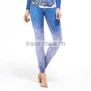 Sublimation Printed Leggings Compression Tights Bodybuilding Suit, Sportswear Yoga Running Pants thumbnail-6