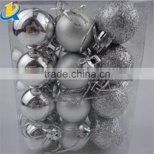 Christmas Decoration Colorful Custom Christmas Ornaments Plastic Ball thumbnail-5
